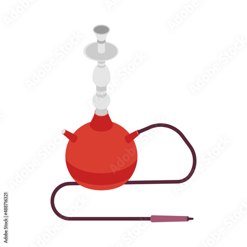 Hookah Smoking Area Composition