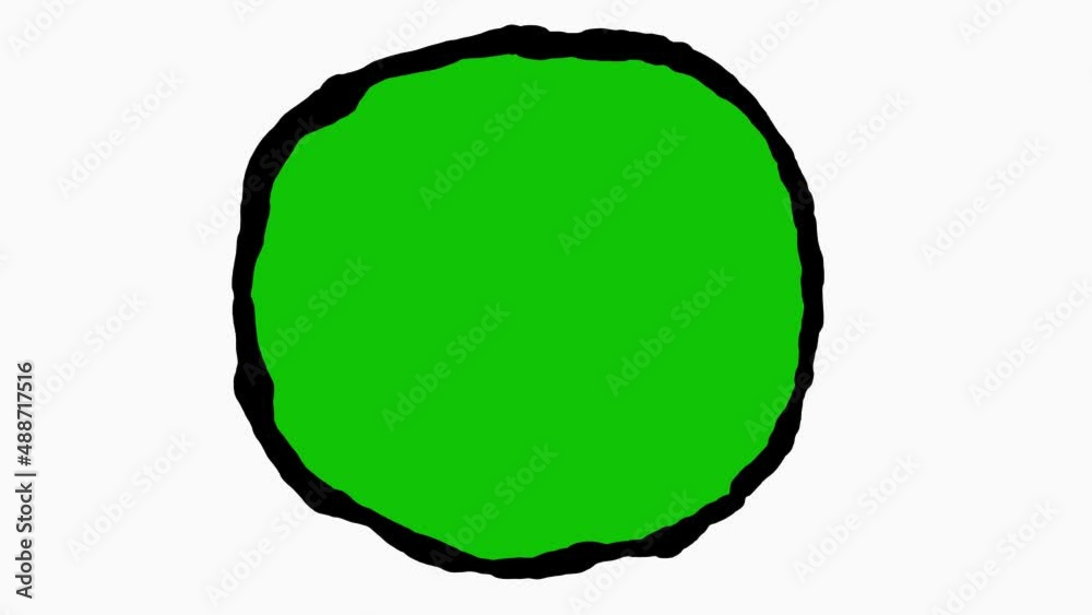 Membrane dissolving around cell. Protective outline vanishes around circular shape. Coating around drug molecule dissolves. 2d hand drawn cartoon pen and ink animation Membrane dissolving around cell. Protective outline vanishes around circular shape. Coating around drug molecule dissolves. 2d hand drawn cartoon pen and ink animation
