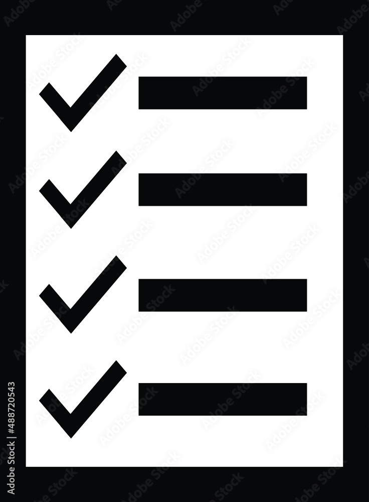 vector board with checklist paper, checklist paper vector, for your design needs vector board with checklist paper, checklist paper vector, for your design needs