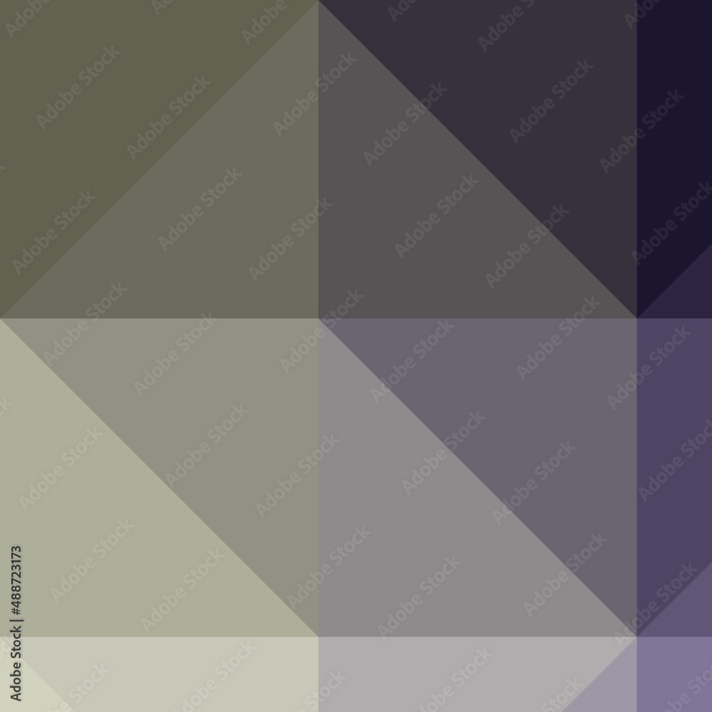 Fototapeta premium Abstract color Low-Polygones Generative Art background illustration