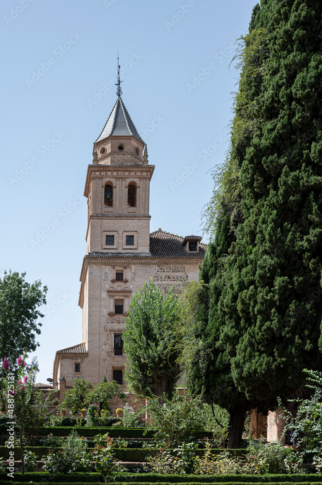 Church of Santa Maria in the Alhmabra in Granada