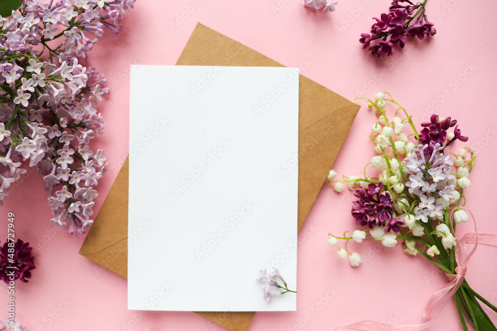 spring background. flower frame of lilac branches spring background. flower frame of lilac branches