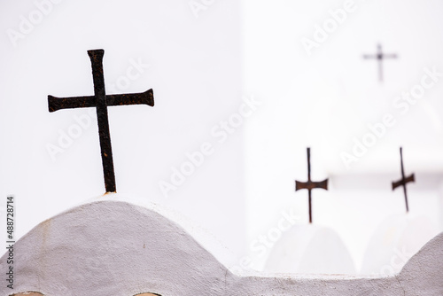 Estellencs municipal cemetery, Majorca, Spain