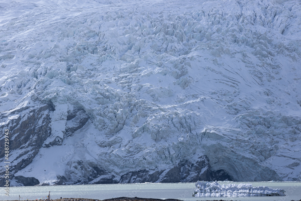 Snow and glacier mountain in Tibet,China Snow and glacier mountain in Tibet,China
