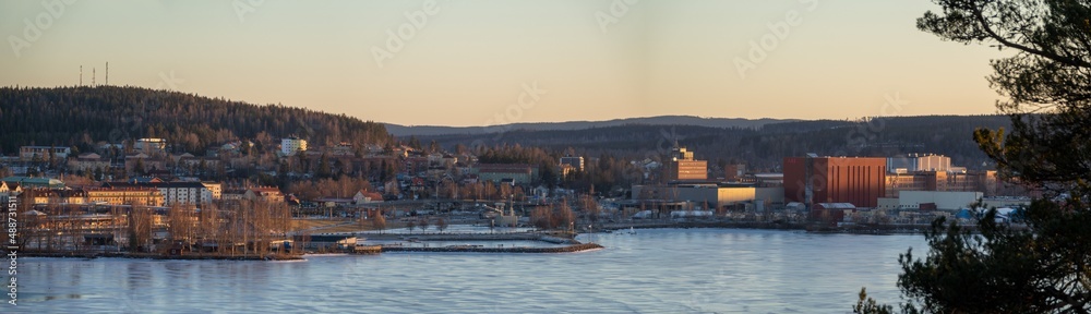 Town called Ludvika in Dalarna, Sweden