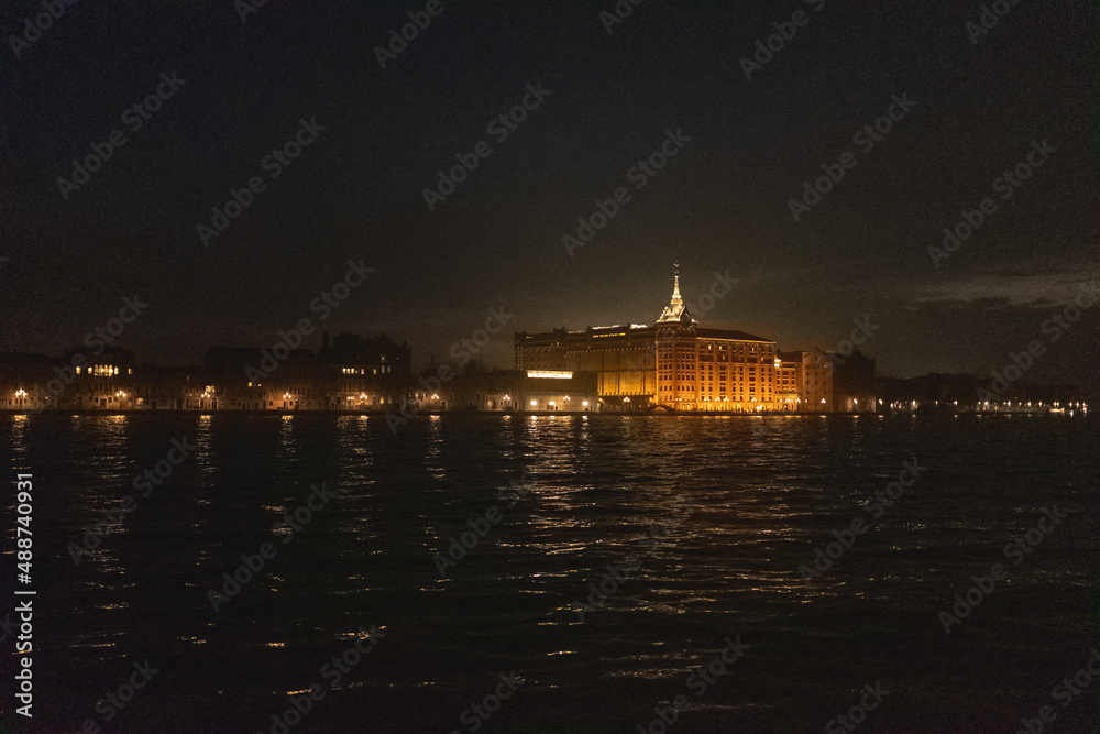Venice, Italy, by Night, Venetian streets during the night Venice, Italy, by Night, Venetian streets during the night