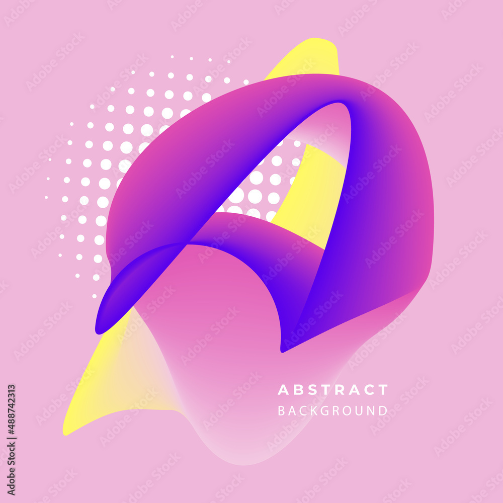 abstract background modern gradient wave shape vector illustration abstract background modern gradient wave shape vector illustration