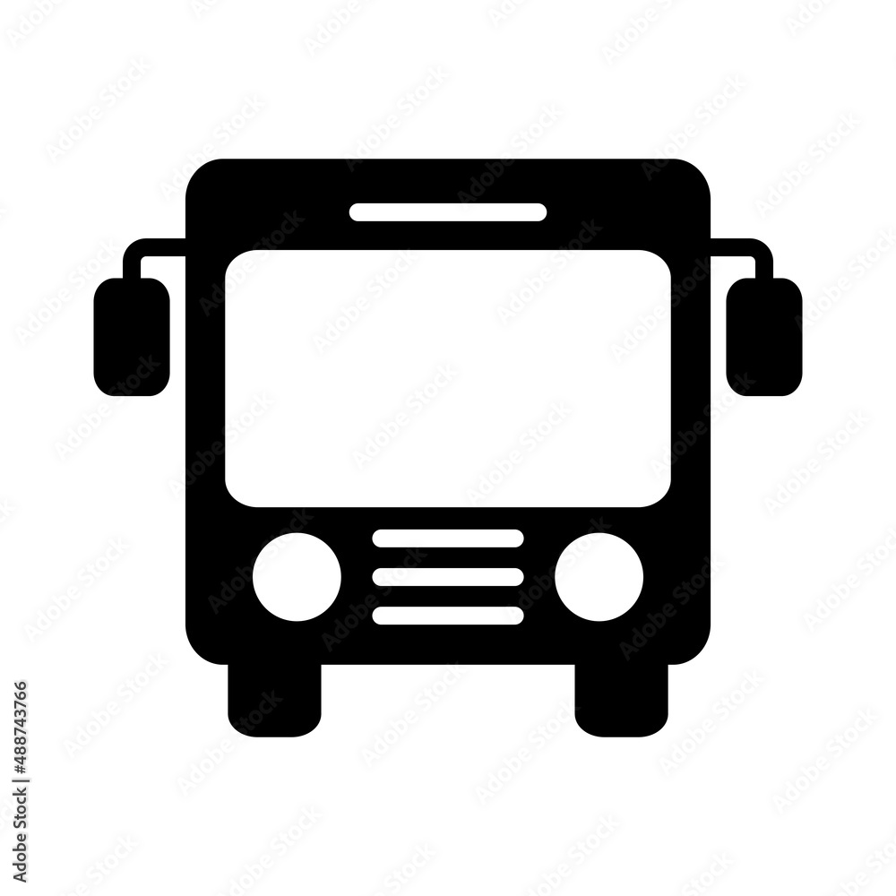 Bus Icon Logo Design Vector Template Illustration Bus Icon Logo Design Vector Template Illustration