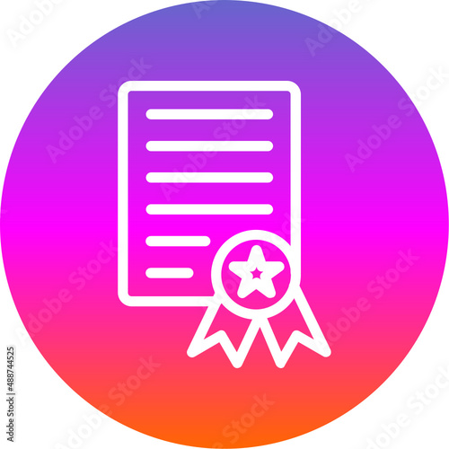 Certificate Icon