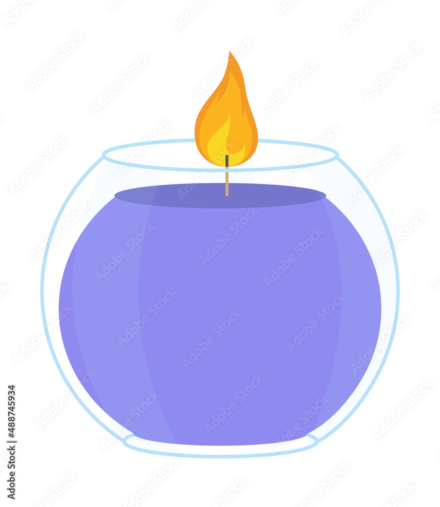 purple candle in bowl purple candle in bowl