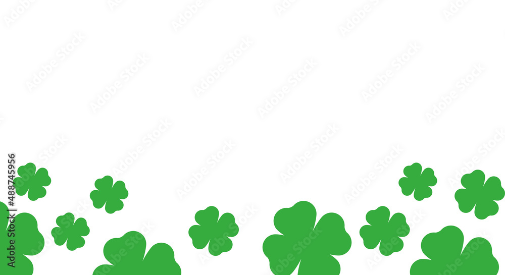 Illustration of a four leaf clover with space for text. Happy St. Patrick's Day card, flyer, brochure, party invitation, corporate party.
Illustration of a four leaf clover with space for text. Happy St. Patrick's Day card, flyer, brochure, party invitation, corporate party.