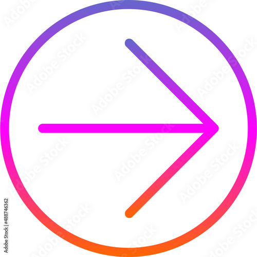 Arrow Circle Right Icon