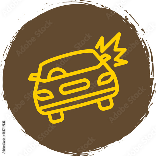 Car Crash Icon