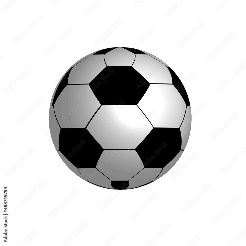 Football logo design vector icon template. High quality black style vector icons