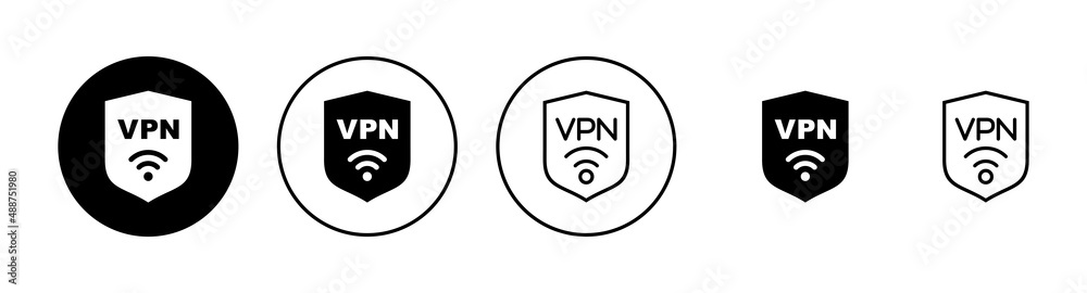 Vpn icons set. Private network sign and symbol. virtual private network icon. Vpn icons set. Private network sign and symbol. virtual private network icon.