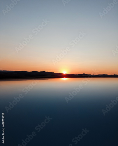 sunset on the lake © Ali