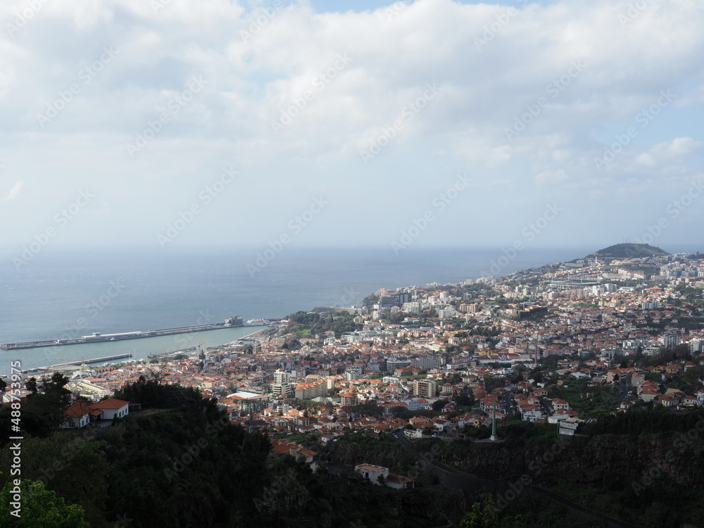 Coastal town in Madeira