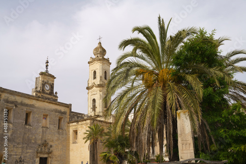 Historic buildings of Cavallino, in Lecce province