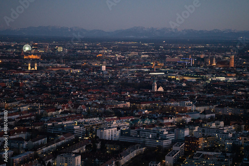 München in der Dämmerung © Samuel