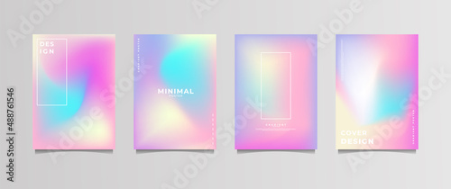 gradient poster for home wall decoration