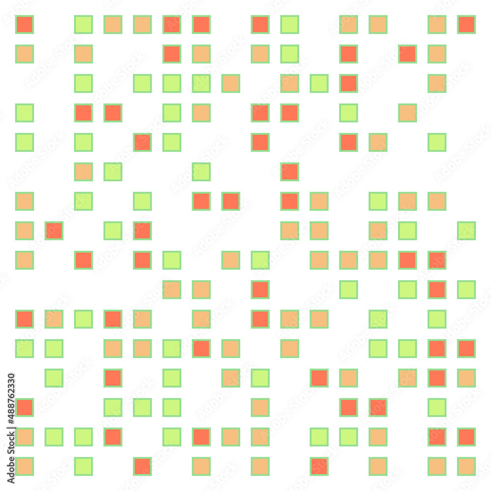Offset Quads generative art background art illustration Offset Quads generative art background art illustration