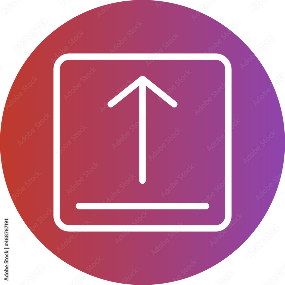 upwards gradient icon upwards gradient icon