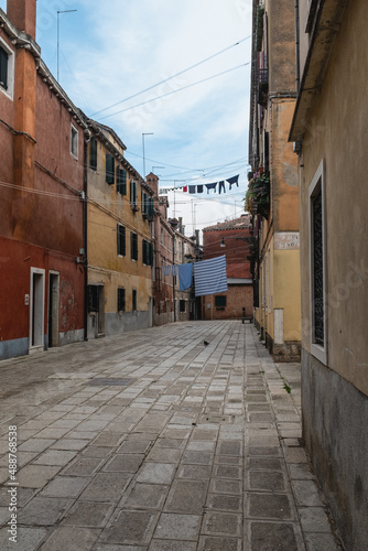 Venice Streets in Italy, Venetian Street Photography, Venetian Gothic Architecture