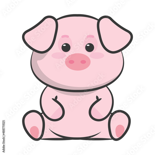 cute pig kawaii