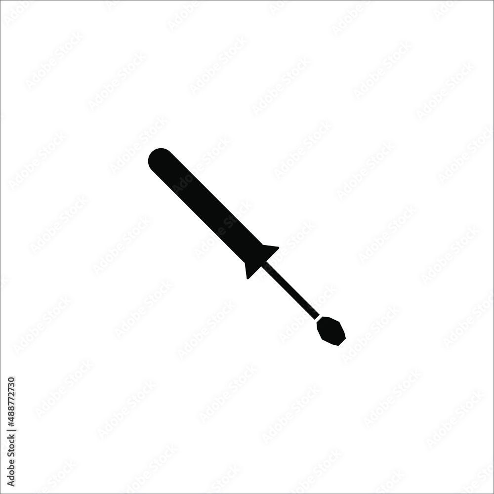 screwdriver, tool icon vector illustration screwdriver, tool icon vector illustration