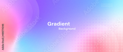 Abstract blurred color gradient background vector.