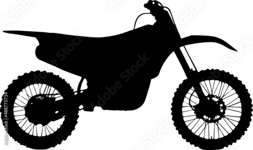 Dirt Bike Silhouettes Dirt Bike SVG EPS PNG