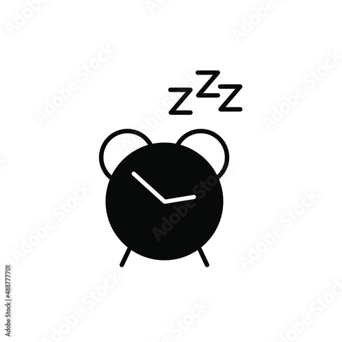 healthy sleep icons  symbol vector elements for infographic web