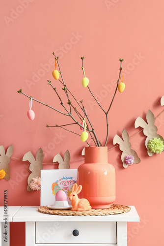 Festive easter holiday deco...