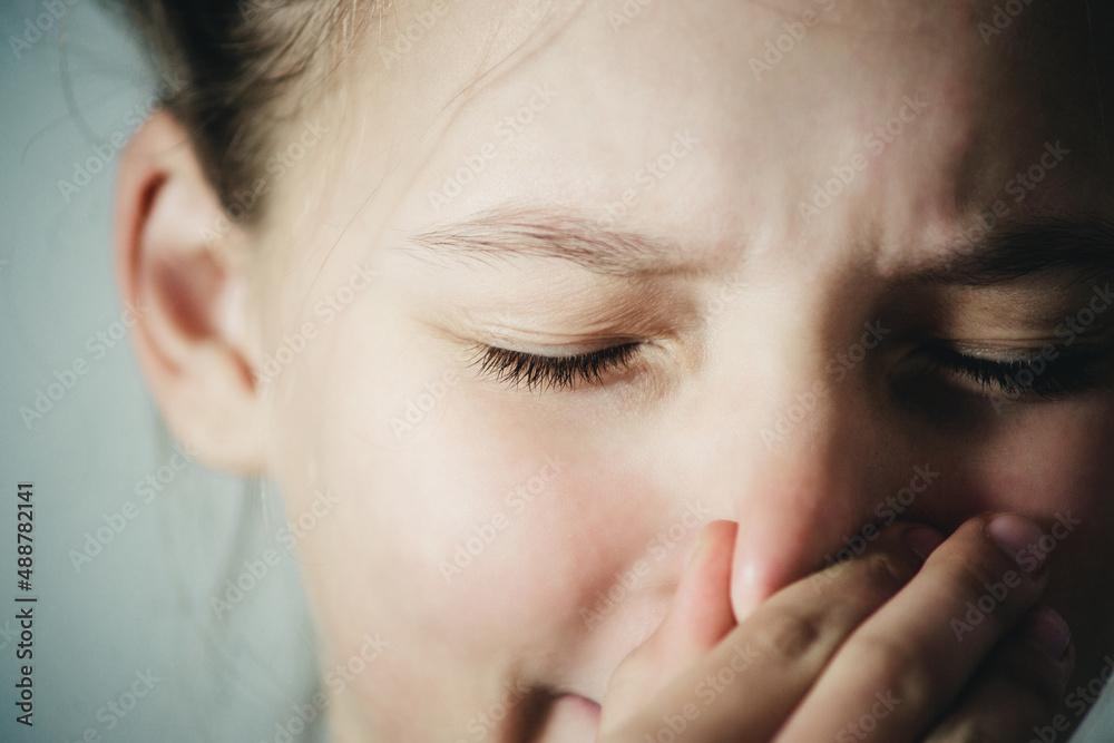 portrait of a girl who sneezes portrait of a girl who sneezes