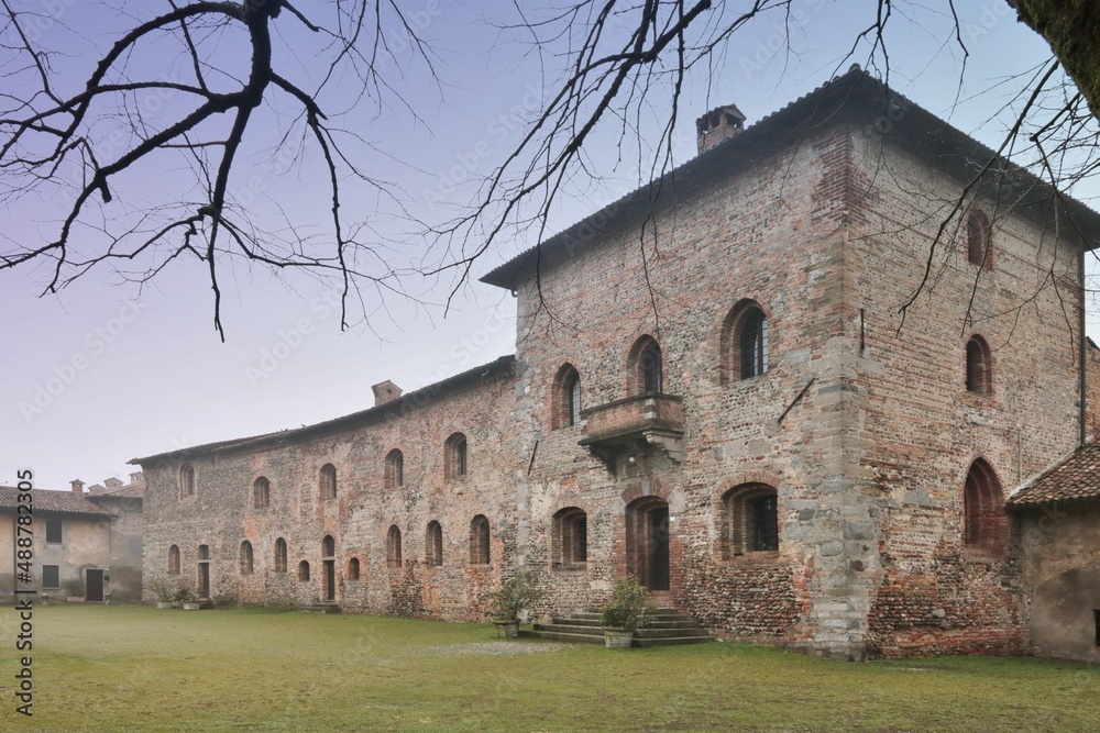 Fototapeta premium Castello di Corneliano Bertario