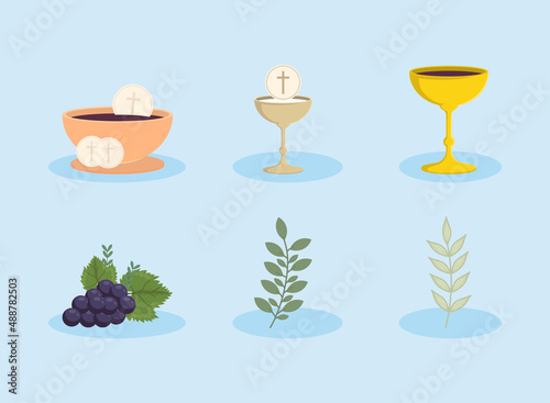 set of first communion