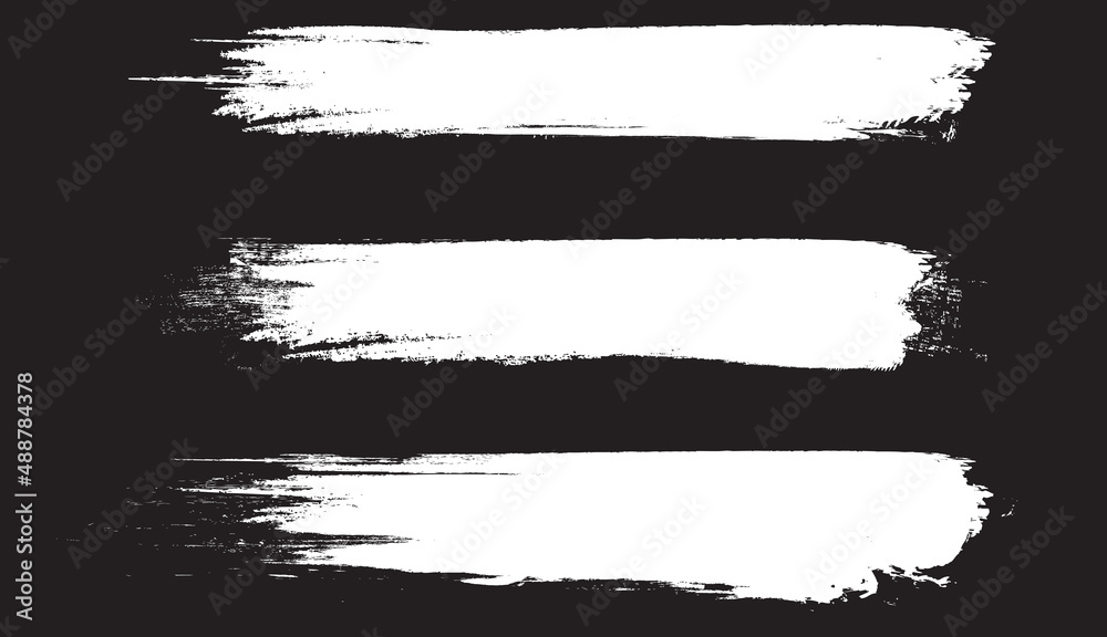 White brush stroke set isolated on background. Collection of trendy brush stroke vector for white ink paint, grunge backdrop, dirt banner, watercolor design and dirty texture. Brush stroke vector White brush stroke set isolated on background. Collection of trendy brush stroke vector for white ink paint, grunge backdrop, dirt banner, watercolor design and dirty texture. Brush stroke vector