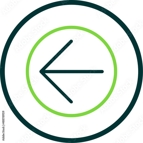 Arrow Circle Left Icon