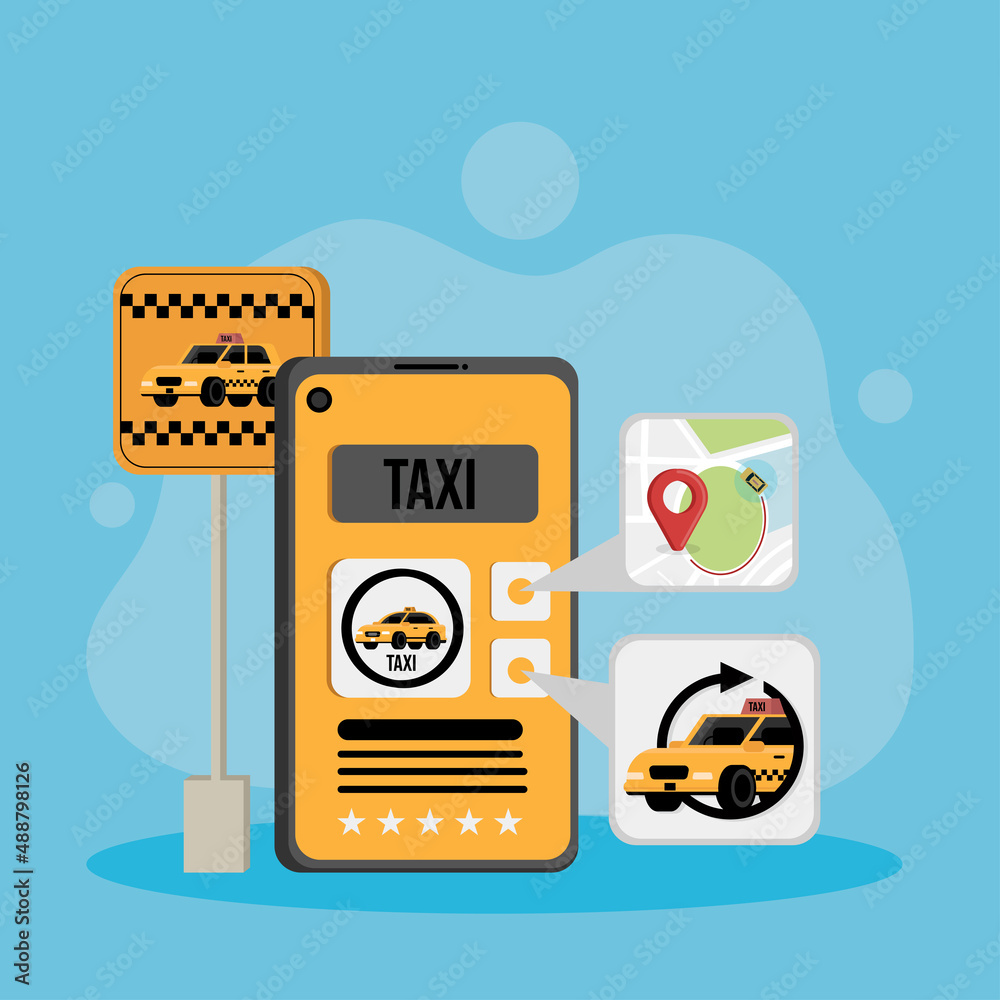 taxi service website app