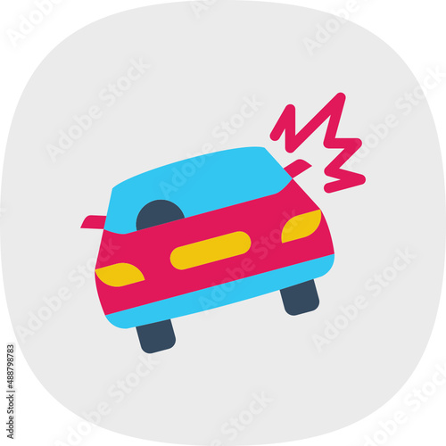 Car Crash Icon