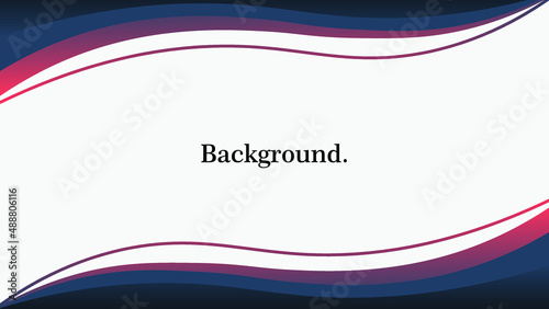 Wavy shape business background Free Vector.