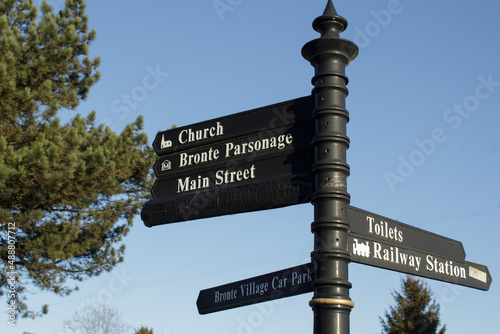 Haworth in West Yorkshire was the home of the brilliant literary Bronte sisters and every year their home at the Parsonage is a magnet to thousands of visitors from all over the world photo