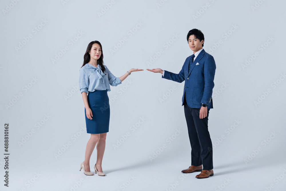 Fototapeta premium ビジネス 男女