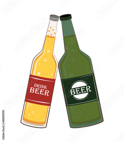 cheers beer bottles