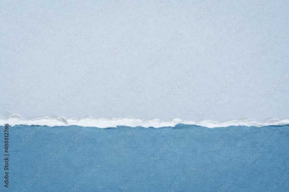 abstract landscape in blue pastel tones - a collection of handmade rag papers abstract landscape in blue pastel tones - a collection of handmade rag papers
