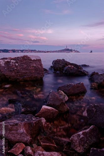 Rocks on the coast of Croatian