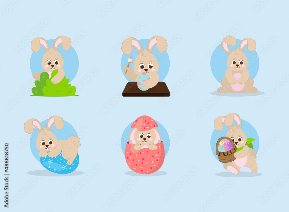 cute easter rabbits cute easter rabbits