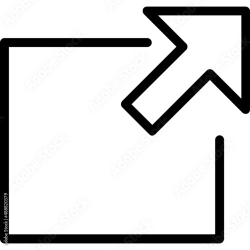 External Link Square Alt Icon