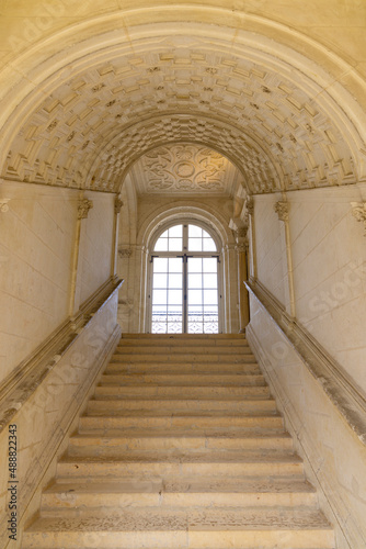Serrant castle interior (Chateau de Serrant), Saint-Georges-sur-Loire, Maine-et-Loire department, France