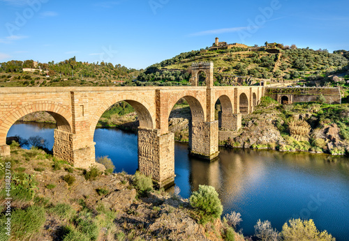 Alcantara bridge,caceres,extremadura,spain photo